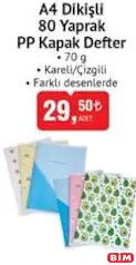 STUDİ A4 DİKİŞLİ 80 YAPRAK PP KAPAK DEFTER 70 G KARELİ/ÇİZGİLİ STUDİ A4 DİKİŞLİ 80 YAPRAK PP KAPAK DEFTER 70 G KARELİ/ÇİZGİLİ